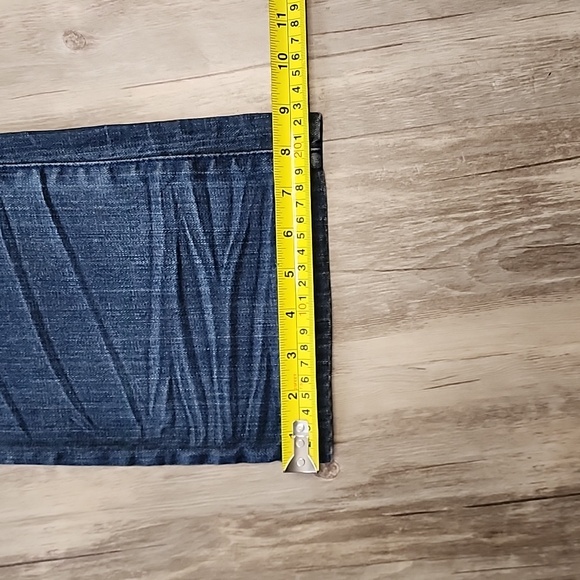 Guess Jeans Straight Leg Low Rise Dark Blue Size 28 - Picture 12 of 12